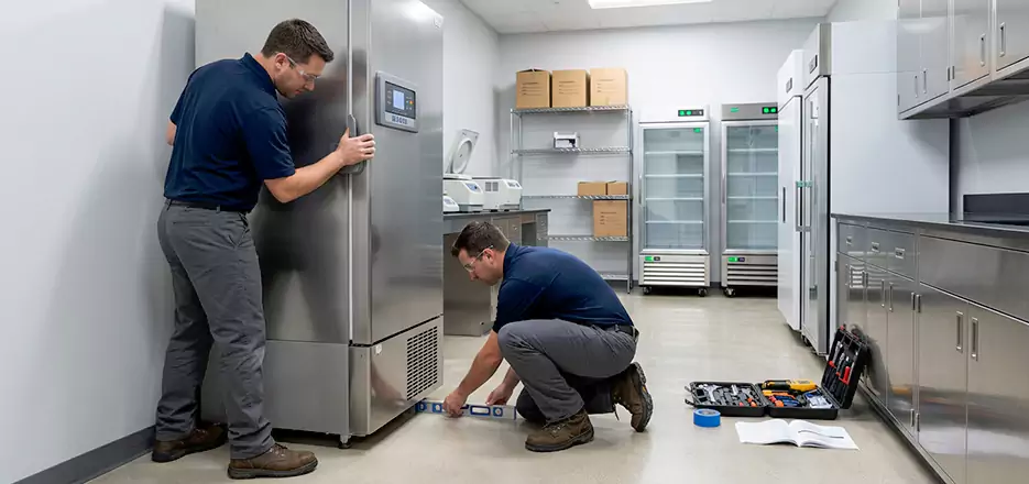 Bio-Medical Commercial Refrigeration Installation in Barnstable
